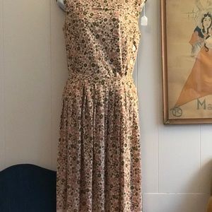 Vintage top with skirt set